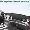 Jeep Grand Cherokee Dash Cover Protector Mat Leather (2011–2020)