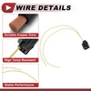 Nissan Qashqai Set DRL Daytime Running Light Socket Wiring (2007-2013)