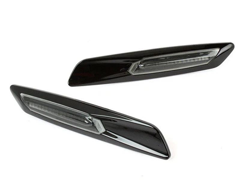 BMW E81 E90 E60 Smoke Amber LED Side Marker Lights (2007-2013)
