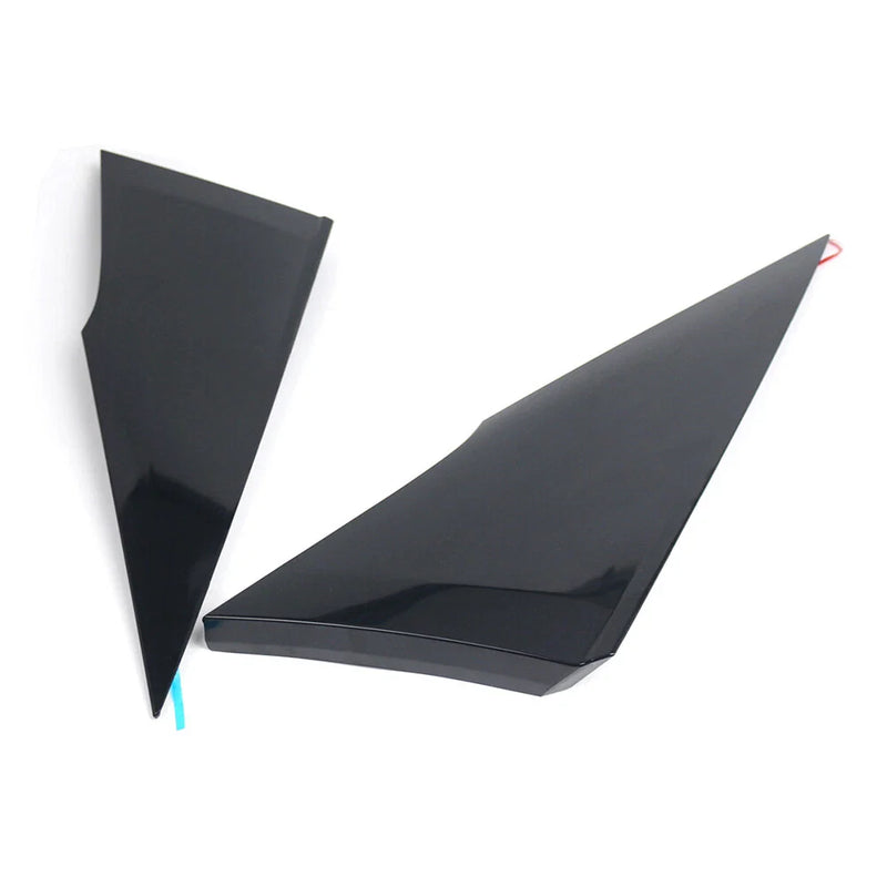 Toyota Prius Glossy Black Rear Quarter Moldings Covers (2016-2022)
