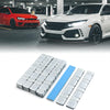 Motorcycle 15pcs 2.1oz Wheel Balance Weights Strips Self-Adhesive 124x18mm