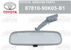 Toyota Land Cruiser Mirror Inner Rear View Assembly