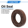 Oil Seal 19x35x7mm Brown 2 x