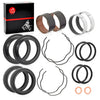 Yamaha V-Star 1300 XVS1300 Tourer Fork Bushing Dust Oil Seals (2007–2017)