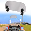 Motorcycles Windshield Extension 28.5cm Grey Lens