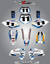 Husaberg 2006-2008 Stickers / Decals Custom Graphic Kit - STORM