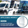 Fiat Ducato, Citroen Jumper Left Side Wing Mirror Glass (2006-2023)