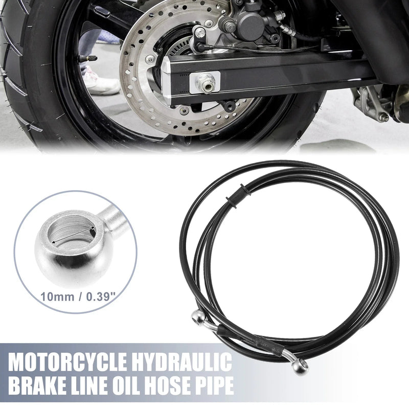 Make Model Brake Line / 74.80" / Motorcycle Hydraulic Hose Braided Cable