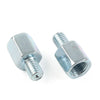 Universal Motorcycle Rear View 10mm to 8mm Mirror Adapter Bolts