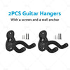 Instruments Guitar Wall Mount Holder Hook Rack Bracket Padded Display