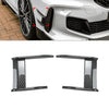 BMW 1 Series F40 Carbon Look Front Bumper Side Spoiler (2019-2023)