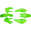 KLX110 125CC Pit Pro Dirt Bike Green Plastics Fairing Fender Kit