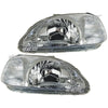 Honda Civic EJ6 EJ8 EK EK4 EK9 Headlight Lamps 2 x (1996-1998)