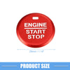 Ford Mustang (2015-2021) Red Ignition Button Cover Decal