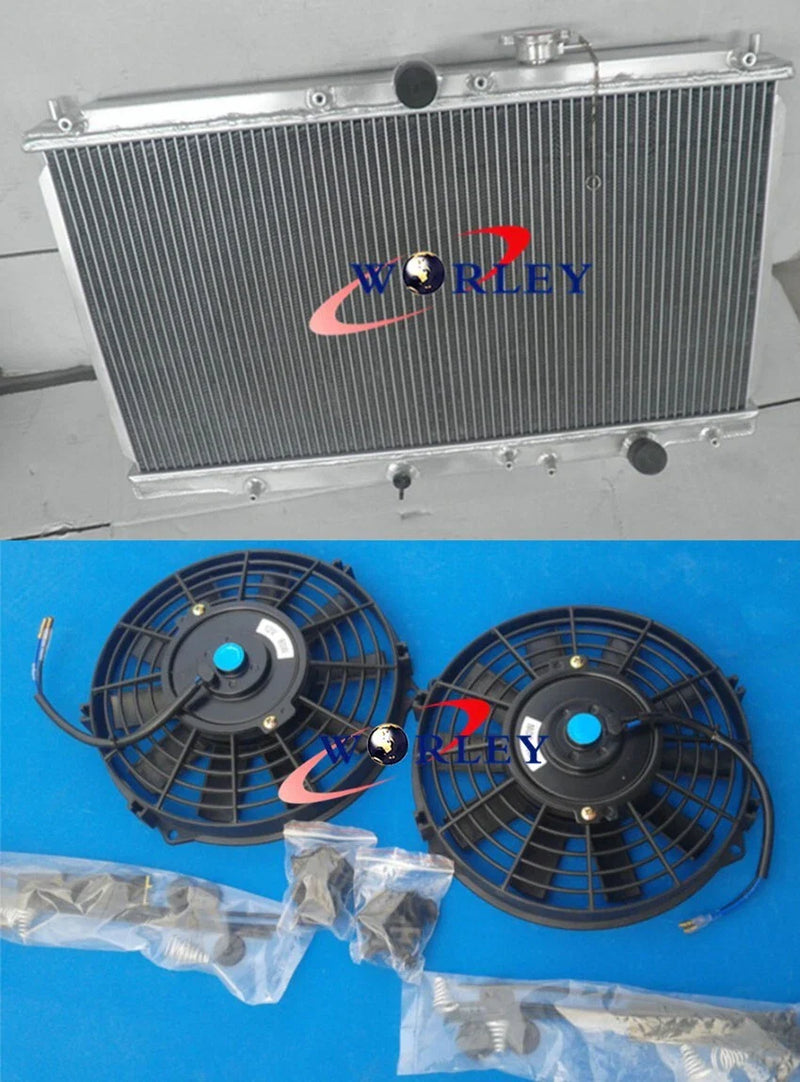 Honda Accord, Prelude, Acura CL Aluminum Radiator & Shroud (1994-2001)