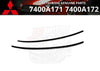 MITSUBISHI Roof Drip Moulding 2 x RH & LH Set