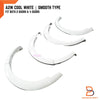 Mazda BT-50 Ute A2W Cool White Fender Flares (2012-2018)