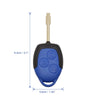 Ford Transit Van 1 x 3 Button Key Fob Shell Case