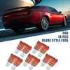 Car Boat Truck SUV Motorcycle 10pcs Blade Style Fuses 40A