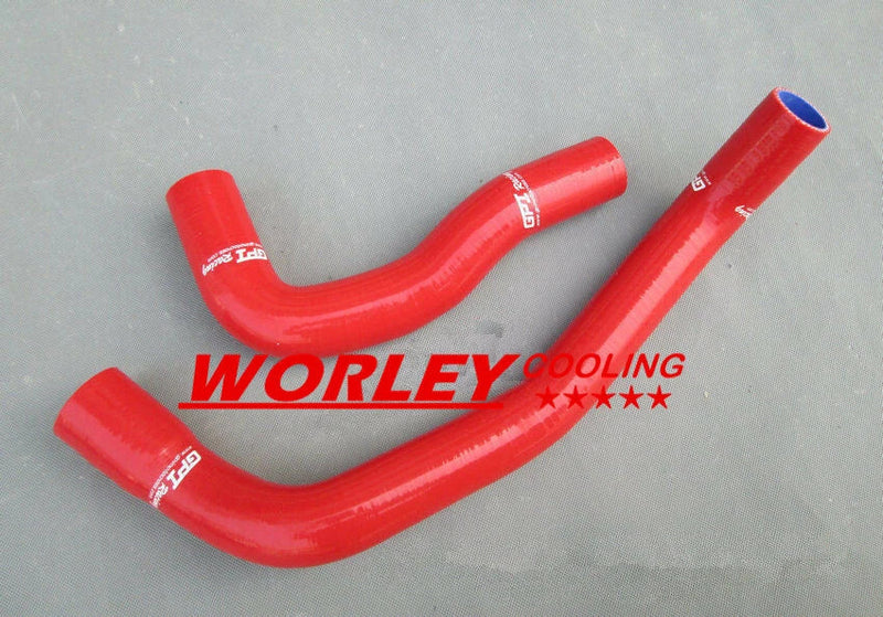 Nissan Skyline R33 R34 GTS RED Silicone Radiator Hose (1993-1998)