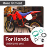 Honda CR80R Top End Piston 47mm w/ Gaskets (1986–1991)