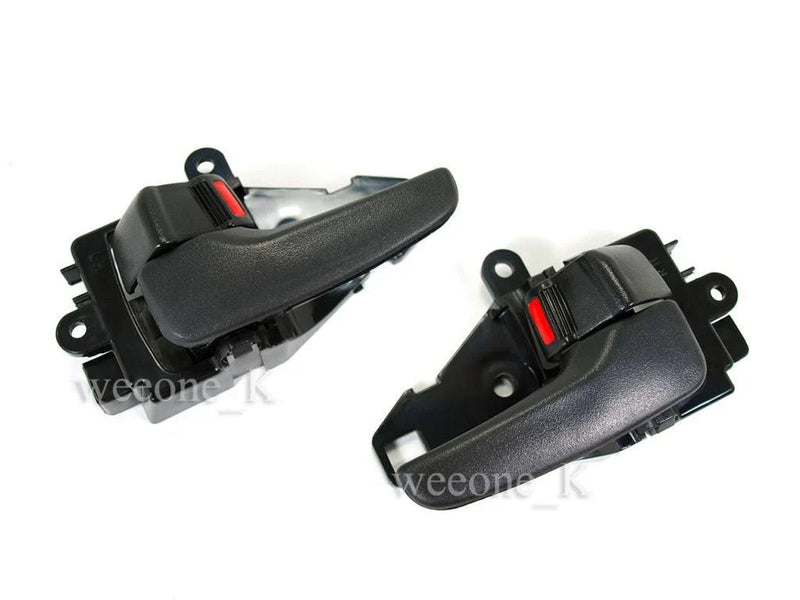 Mitsubishi Triton L200 2 x Interior Door Handles Black (2006-2014)