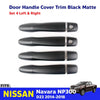Exterior Door Handle Cover Trim Fits Nissan Navara NP300 D23 Pickup 2014-18 D05
