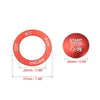 Dodge Charger Challenger Durango Red Engine Push Start Button Sticker Kit