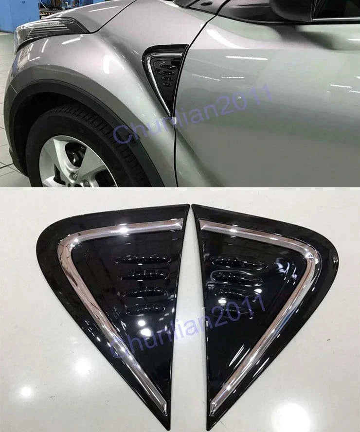Toyota C-HR Side Door Wing Fender Air Vent Cover Trim (2016-2023)