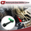 Bosuer M5 Folding Motorcycle Gear Shifter Lever Black Green Head