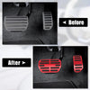 Toyota Corolla RAV4 Red Brake Accelerator Foot Pedal Cover (2014–2018)