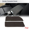 BMW 5 Series (2018-2023) Deep Brown Center Console Cover with Storage Bag