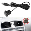 USB Dual USB Extension with Dust Cover