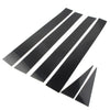 Toyota Sienna 6 x Black Door Trim Cover Kit (2004-2010)