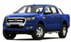 Ford Ranger Px Door Catch Handle Cover Trim Black (2012-2019)