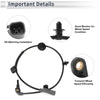 Chevrolet Trax Rear Left ABS Wheel Speed Sensor (2015 - 2022)