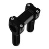 Harley Dyna Softail 4" Vivid Black Handlebar Risers (2006-2023)