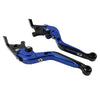 BMW F900R F900XR F750GS F850GS Blue Extendable Brake Clutch Levers (2020-2023)