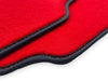 Ferrari F430 (2004-2009) - AutoWin Brand Alcantara Style Red Floor Mats