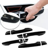 Honda Civic 8 Pcs Gloss Black Door Handle Cover Trim (2016-2021)