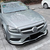 Benz CLS550 CLS63 Gloss Black Front Spoiler Lip Splitter (2014-2017)