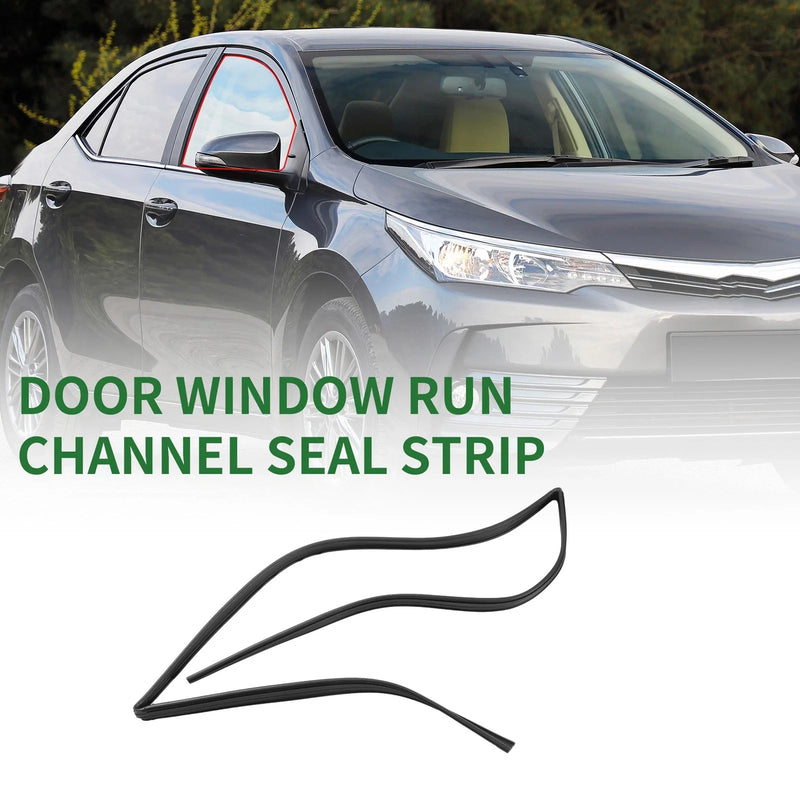 Toyota 1 Pc Front Right Door Window Run Channel Seal Strip