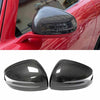 Benz R172 SLK SLC SL AMG GT Real Carbon Fiber Stick-on Side Mirror Caps Trim