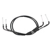 Kawasaki Z1000 Black Throttle Cable Accelerator Wire (2007-2008)