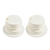 RV Camper Trailer Motorhome White Plumbing Vent Cover Attic Roof Cap