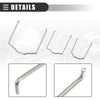 BMW E39 E38 E60 E90 (1997-2013) - Metal Silver Tone 1 Set Radiator Hose Clip
