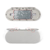 MINI Cooper F55 F56 F60 1 x Gray Sun Visor Mirror Cover (2015-2022)
