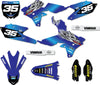 Yamaha YZF 450 (2014-2017) - Engine Stickers Decals Graphics Kit