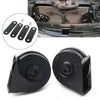 Honda Ford BMW Universal 12V Snail Horn 125dB Waterproof Loud Dual Pitch