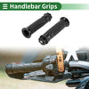 7/8" Motorcycle Hand Grips Cover Handle Bar Throttle Grips Aluminum Alloy